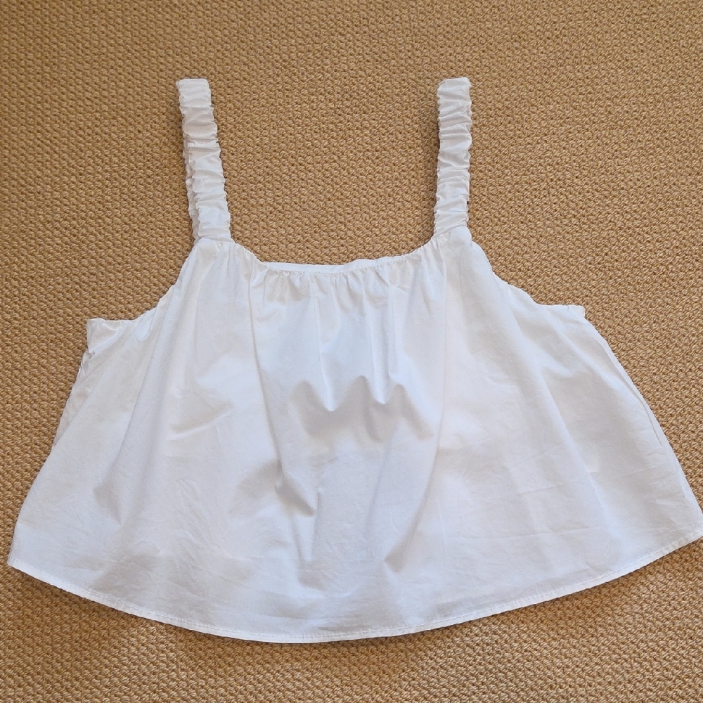 Zara White Kids Top